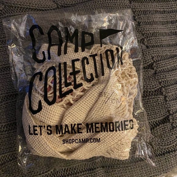 NWT Dip Dye Market Tote (pink, cream) - Picture 4 of 4